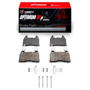 Chevrolet Camaro Brake Pads - Front - R1 Concepts - Optimum OE - `10-`15